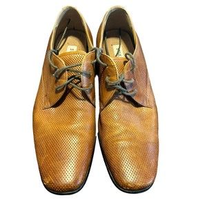 Steve Madden Mens Havin Perforated Oxford Dress Shoes Size 7
